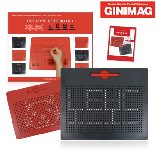 GINIMAG 창의학습교구 노트보드+활용지도서1권, 푸른교육사